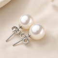 Elegant Style Earring 8mm Pearl Style Stud Earrings for Women Elegant Minimalist Jewelry Gift