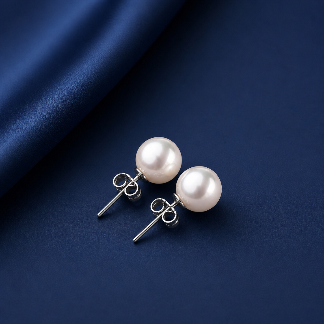 Elegant Style Earring 8mm Pearl Style Stud Earrings for Women Elegant Minimalist Jewelry Gift