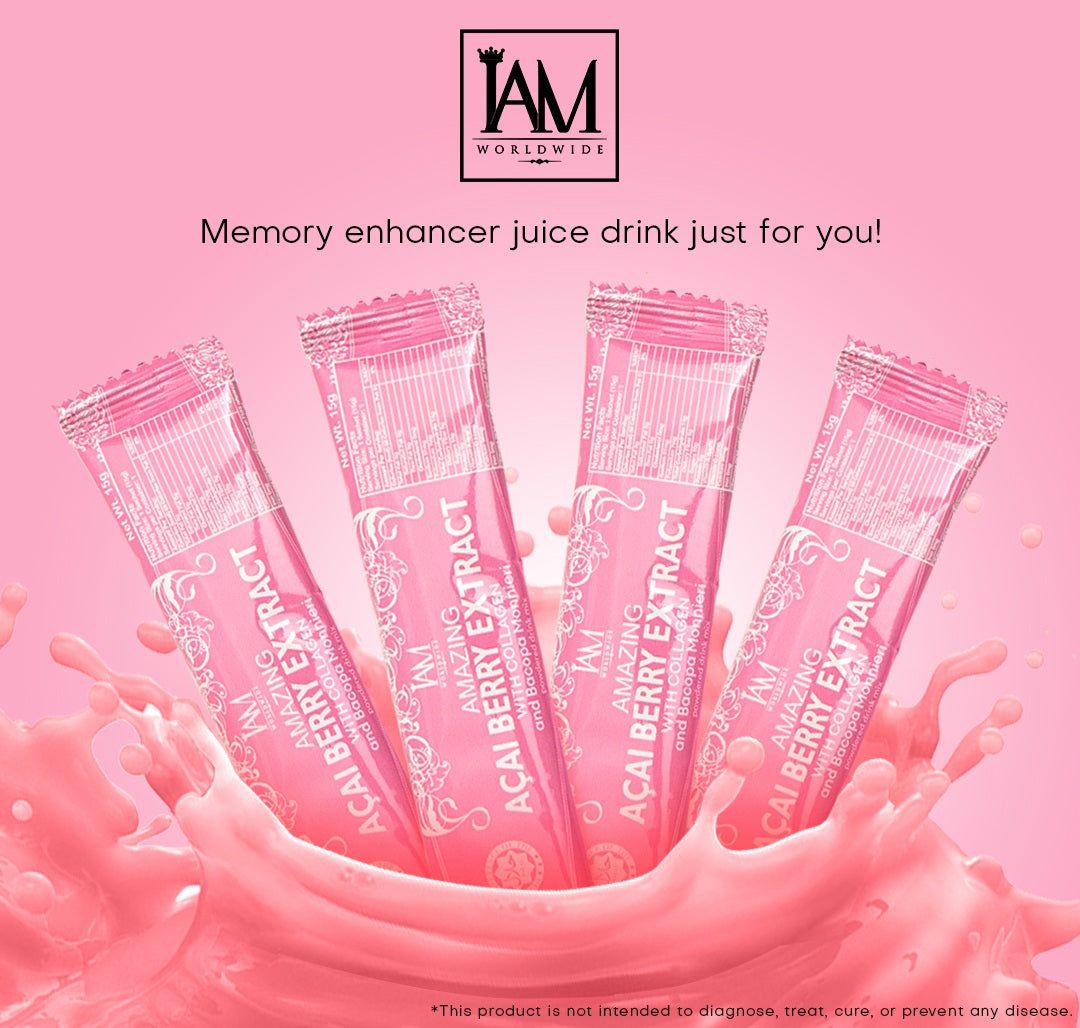 Amazing Acai Berry Extract with Collagen and Bacopa Monnieri