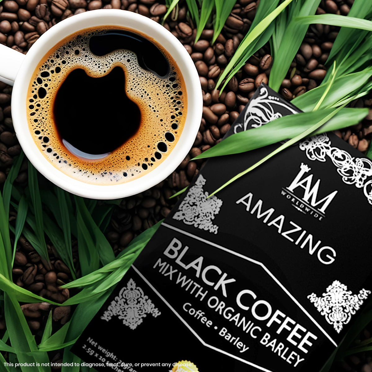 Amazing Black Coffee with Barley