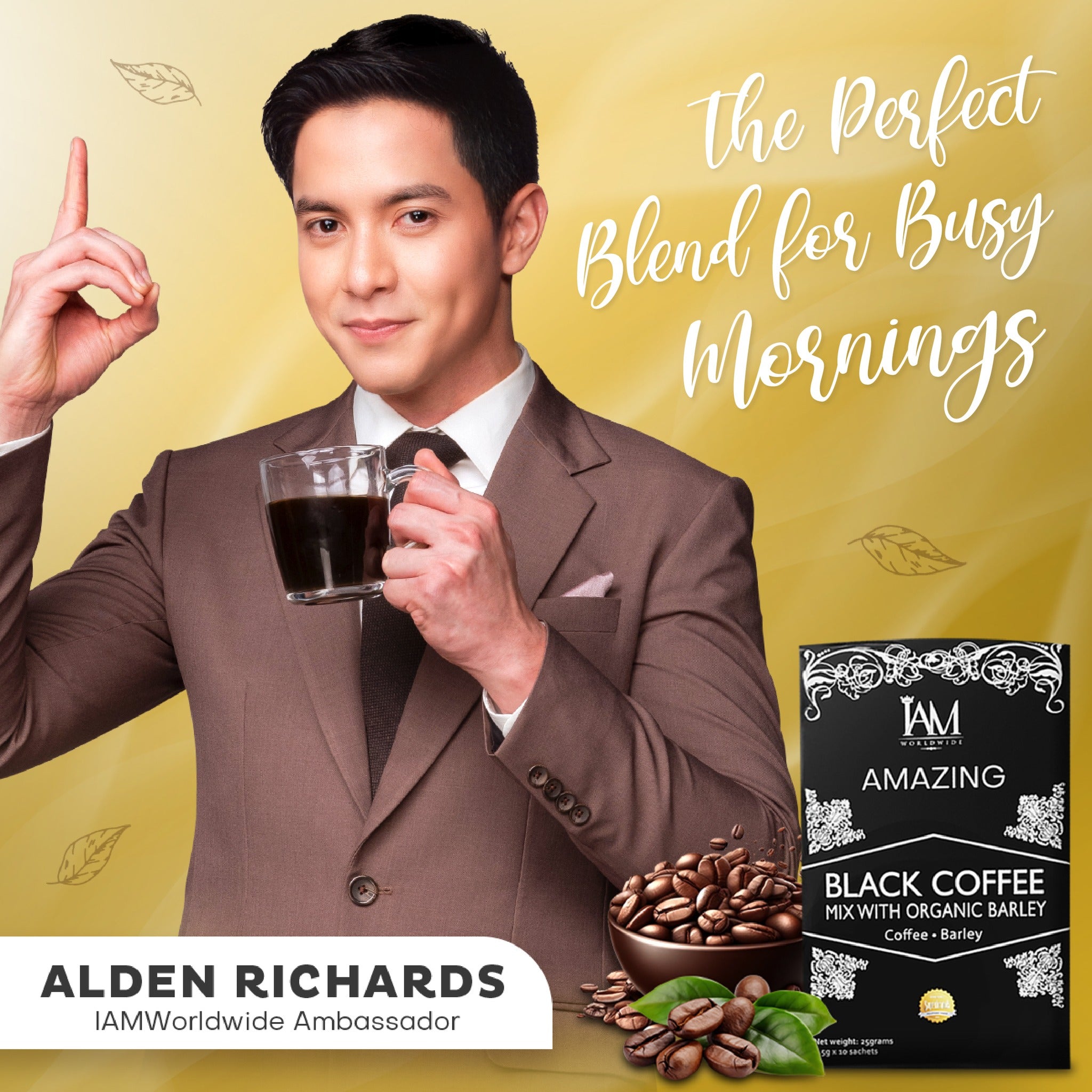 Amazing Black Coffee with Barley