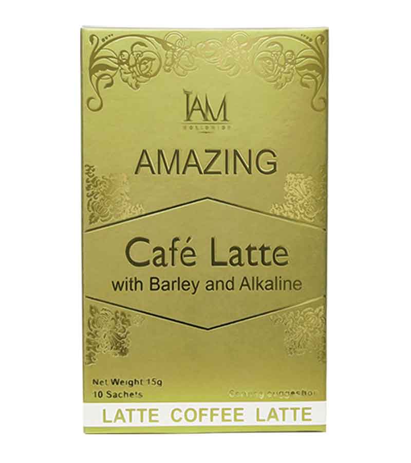 Amazing Cafe Latte with Barley and Alkaline