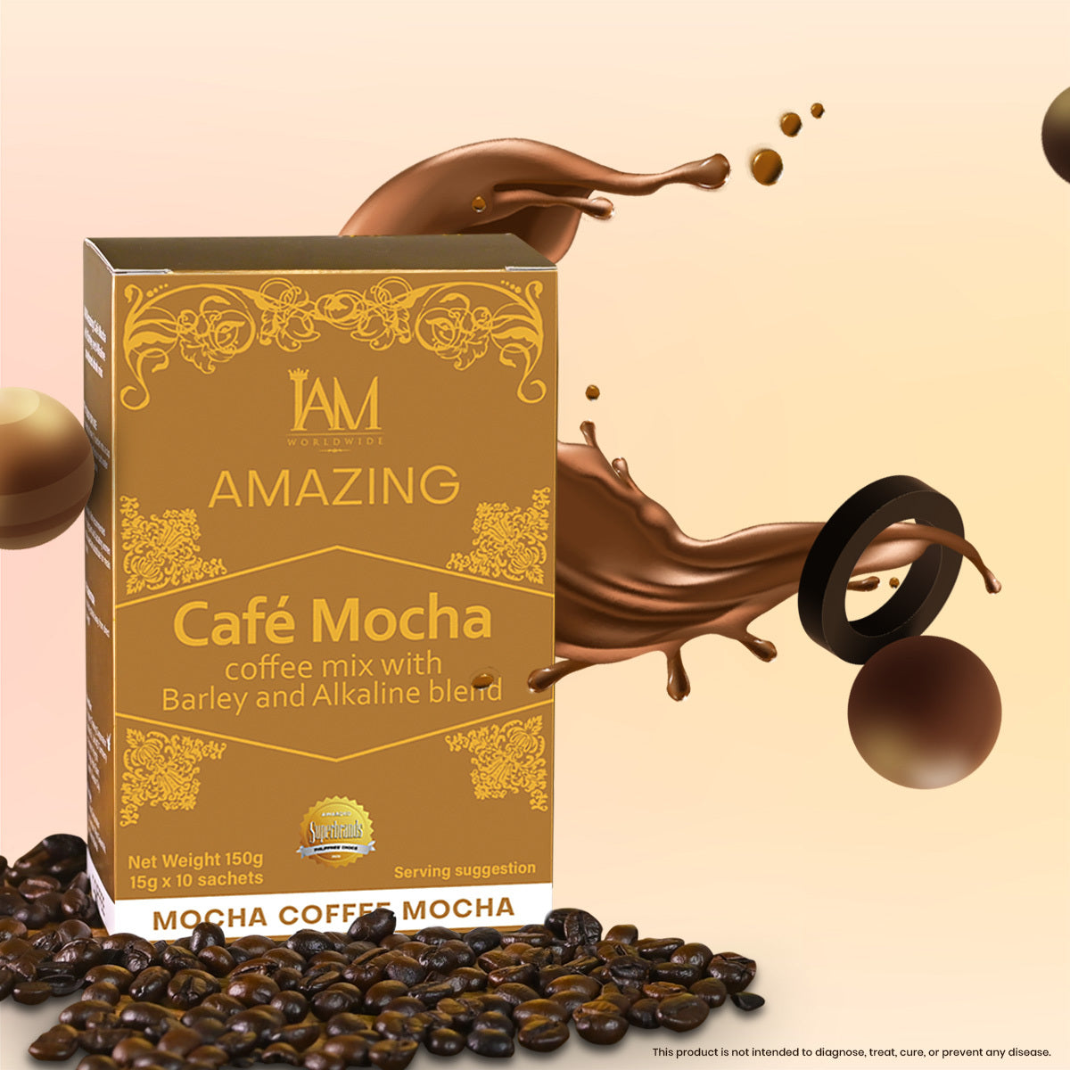 Amazing Cafe Mocha with Barley and Alkaline