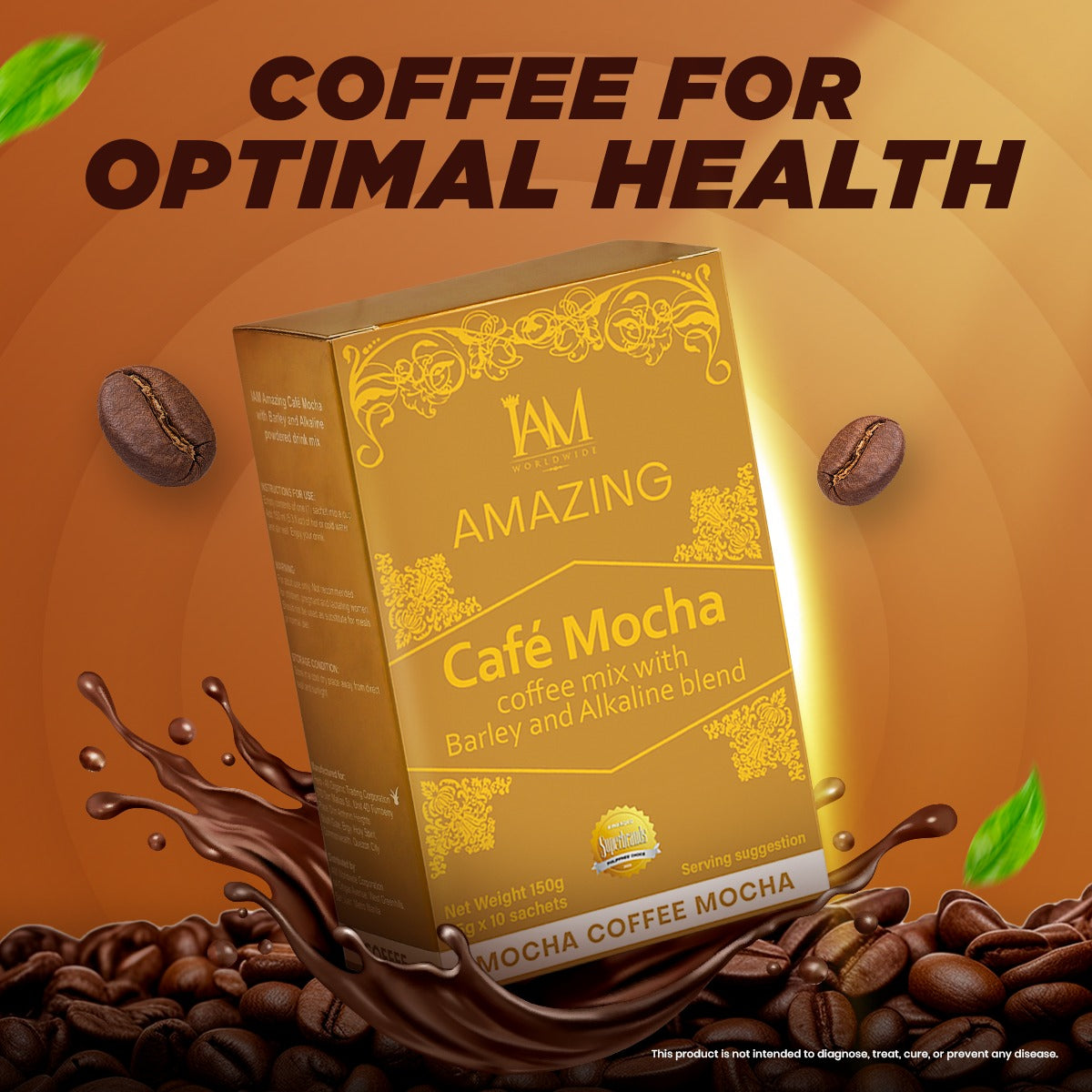 Amazing Cafe Mocha with Barley and Alkaline