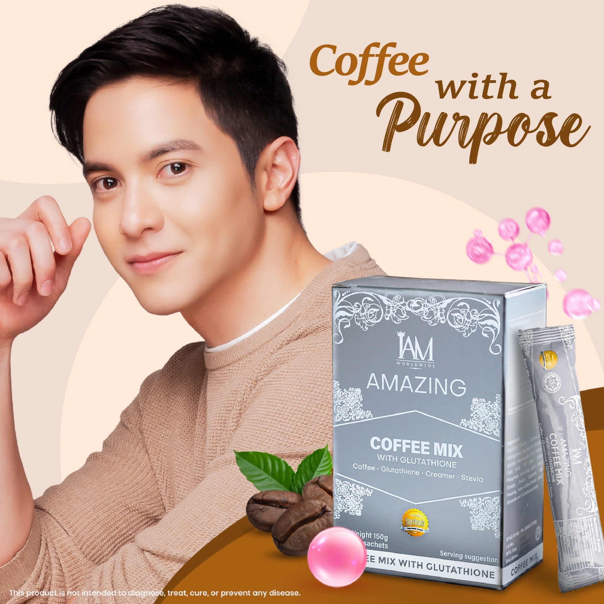 Amazing Coffee Mix with Glutathione Coffee