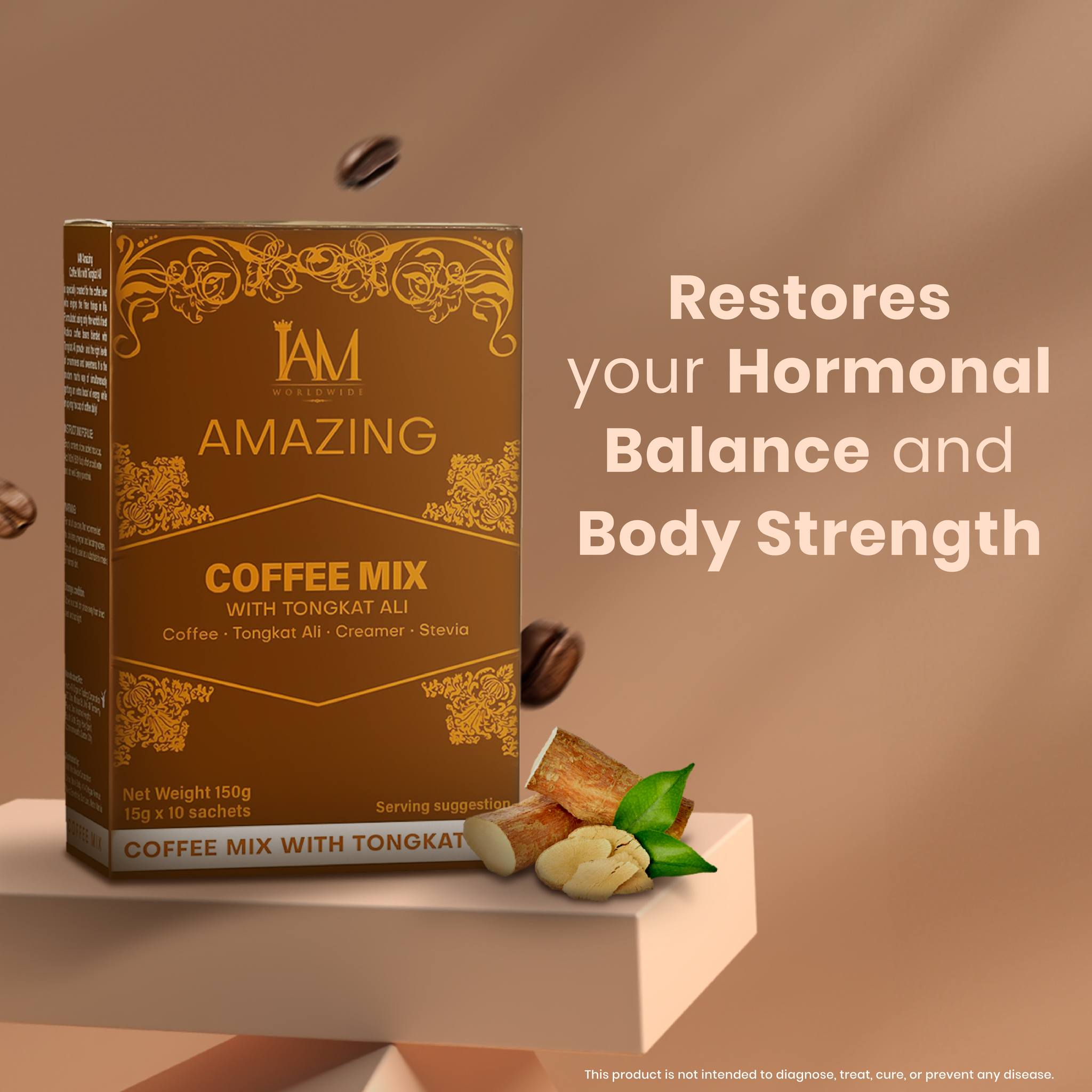 Amazing Coffee Mix with Tongkat-Ali Coffee