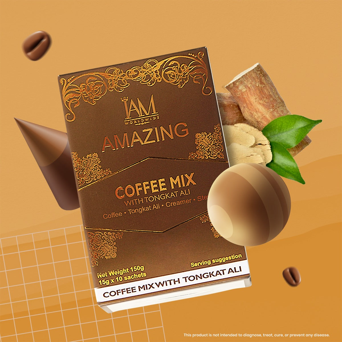 Amazing Coffee Mix with Tongkat-Ali Coffee
