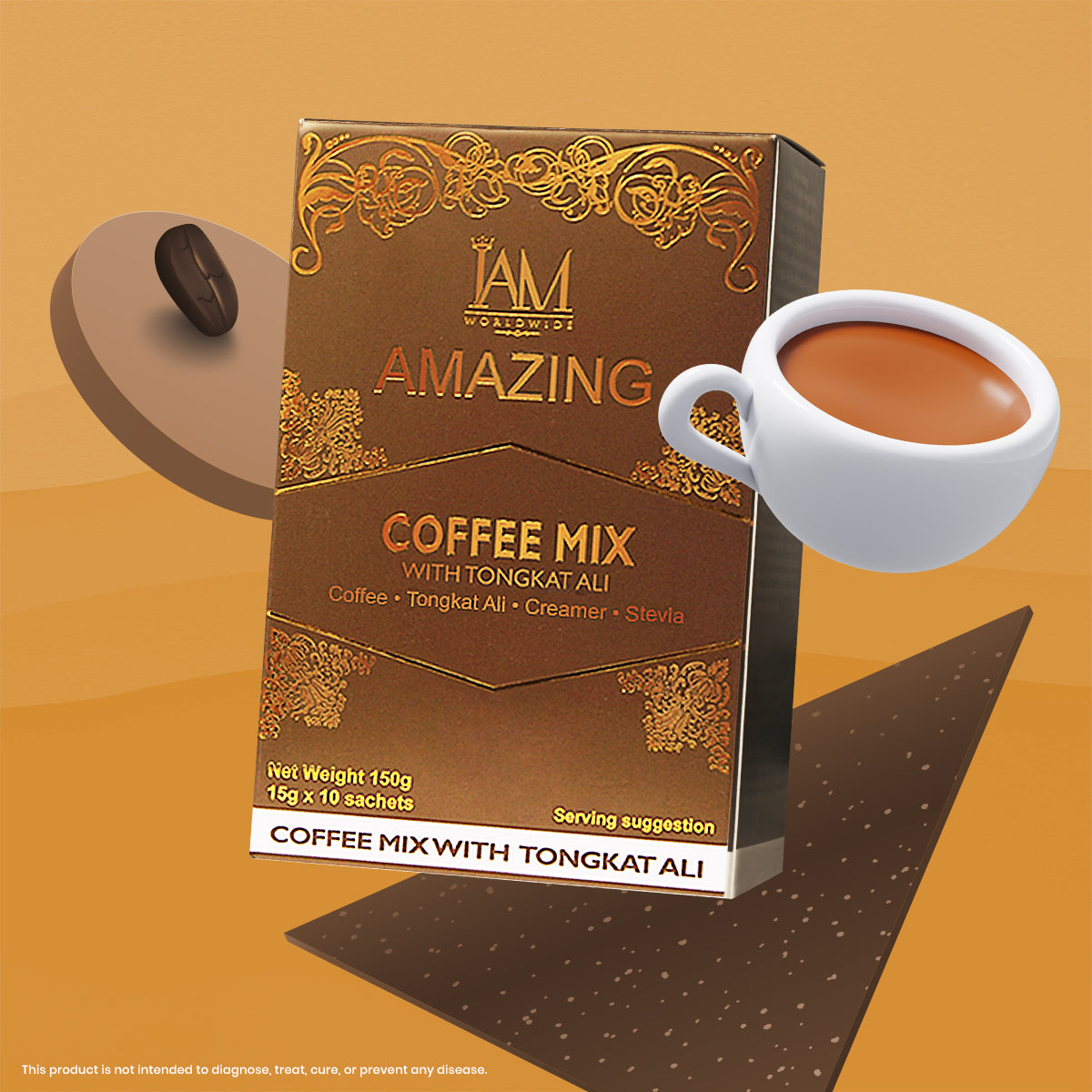 Amazing Coffee Mix with Tongkat-Ali Coffee