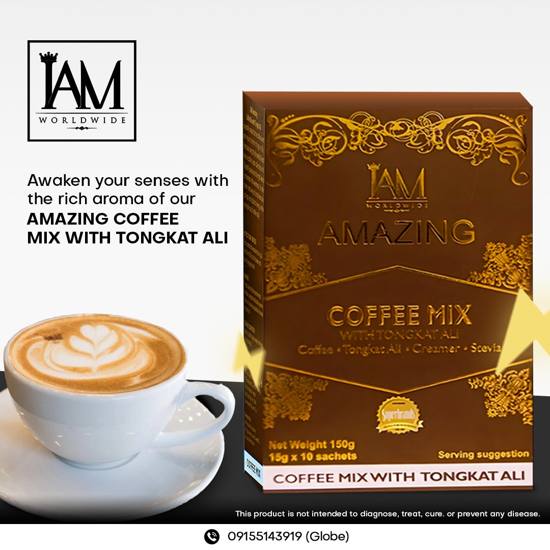 Amazing Coffee Mix with Tongkat-Ali Coffee