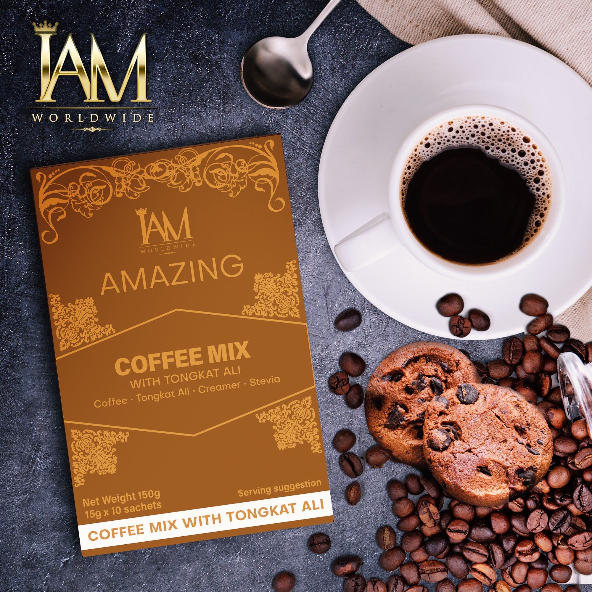 Amazing Coffee Mix with Tongkat-Ali Coffee