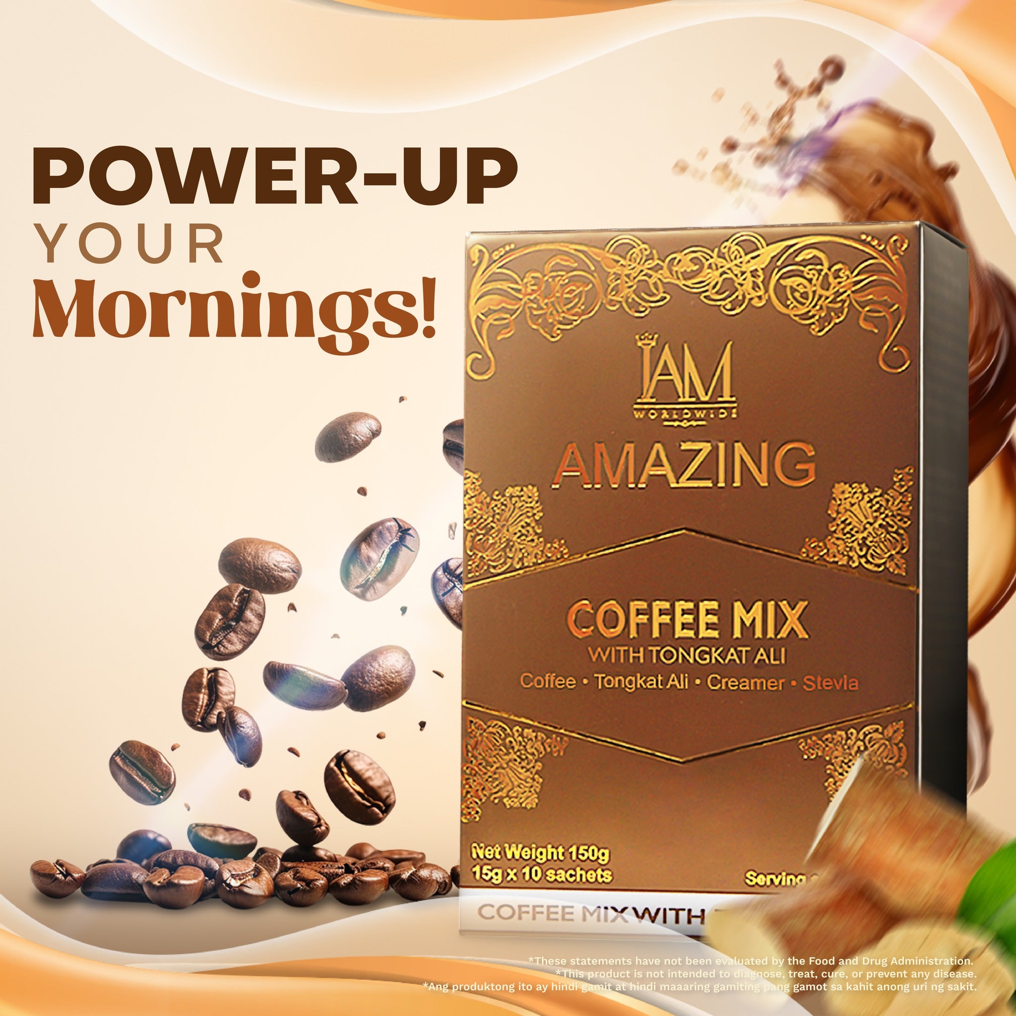 Amazing Coffee Mix with Tongkat-Ali Coffee