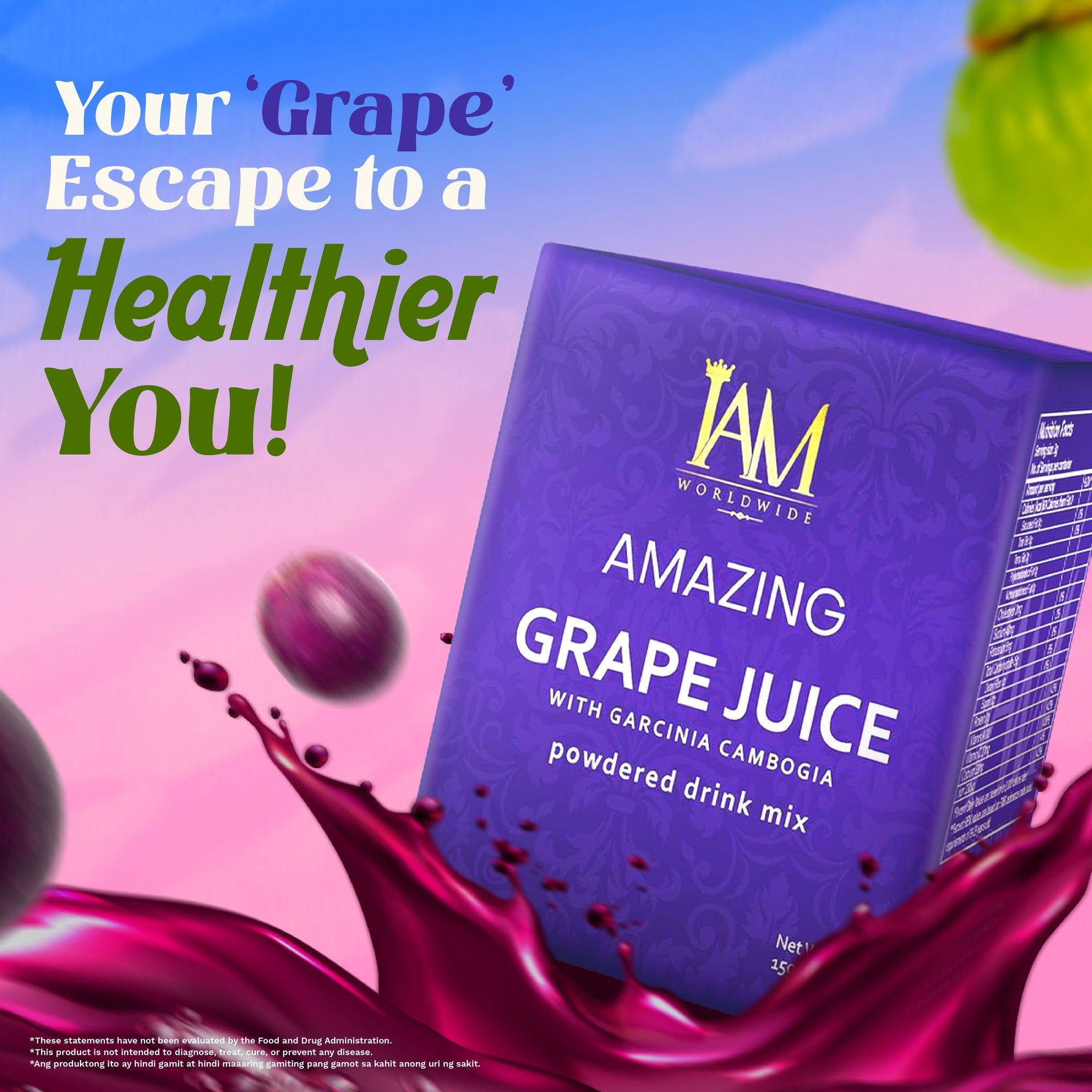 Amazing Grape Juice with Garcinia Cambogia