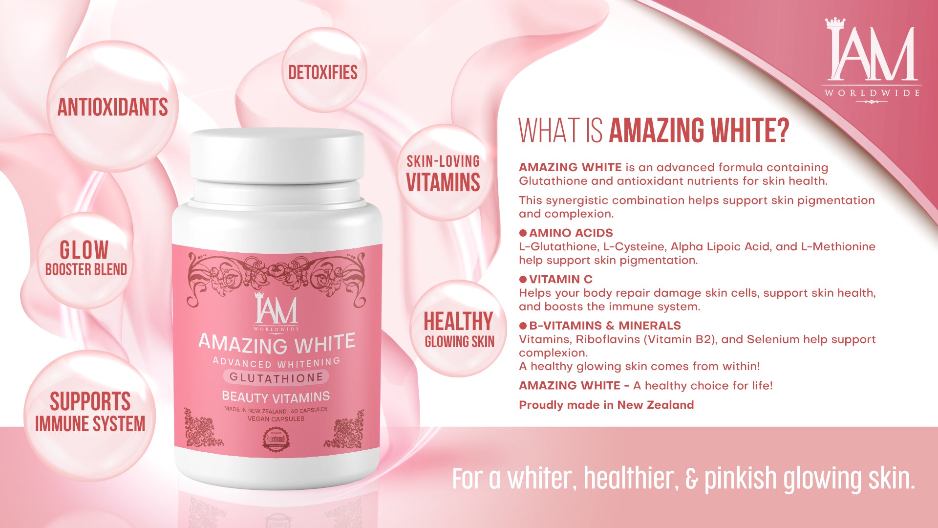 Amazing White Beauty Vitamins.