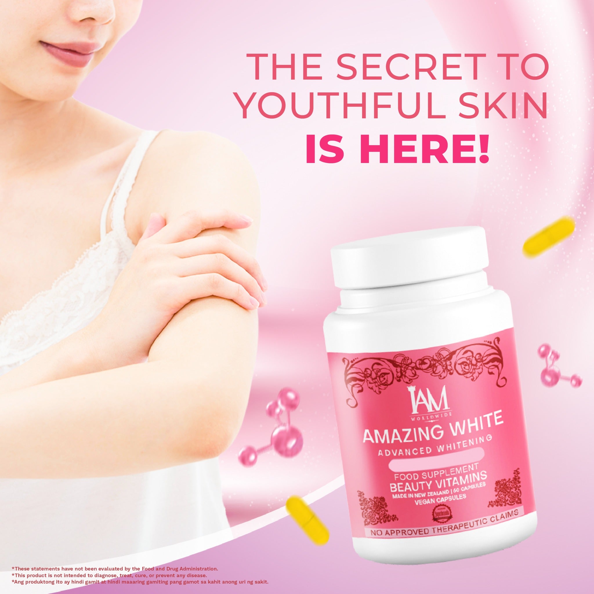 Amazing White Beauty Vitamins.