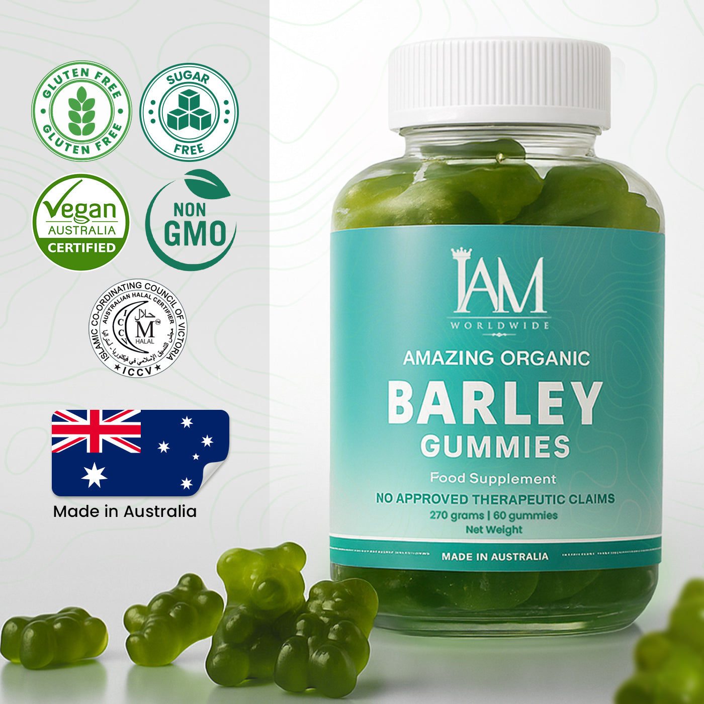 Amazing Organic Barley Gummies